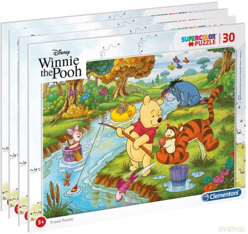 CLEMENTONI 30 el. ramkowe Kubuś Puchatek 22704 [PUZZLE]