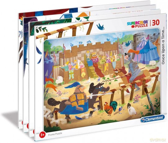 CLEMENTONI 30 el. ramkowe Unce Upon a Time 22108 [PUZZLE]