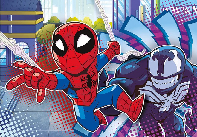 CLEMENTONI 3x48 el. Super Hero Adventures 25248 [PUZZLE]