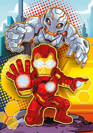 CLEMENTONI 3x48 el. Super Hero Adventures 25248 [PUZZLE]