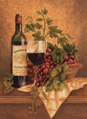 CLEMENTONI 500 el. sughero Czerwone wino [PUZZLE]