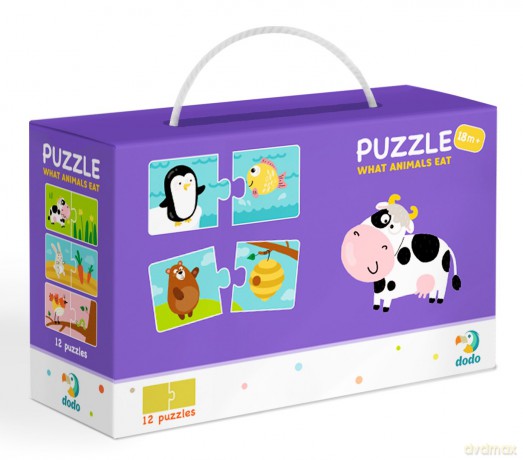 Co jedzą zwierzęta 300118 [PUZZLE]