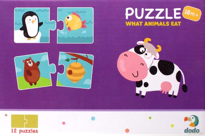 Co jedzą zwierzęta 300118 [PUZZLE]