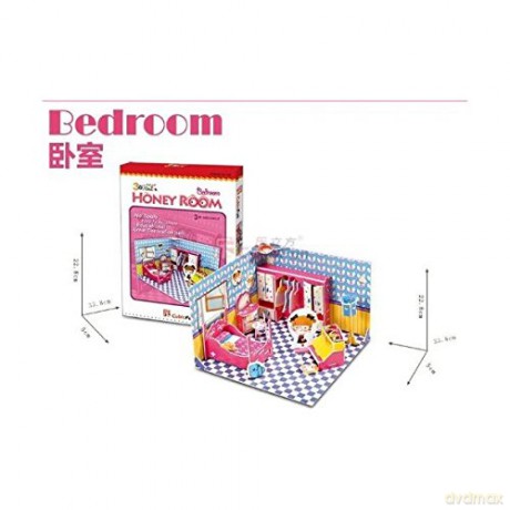 Cubic fun Wieża Eiffela złota ekspozycja 900-032 VIKING [PUZZLE]