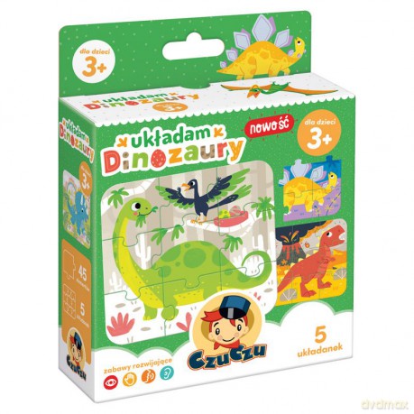 CzuCzu Układam Dinozaury [PUZZLE]