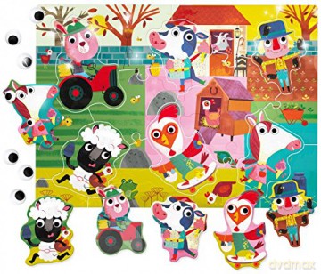 Ludattica Animated the farm 58037 [PUZZLE]