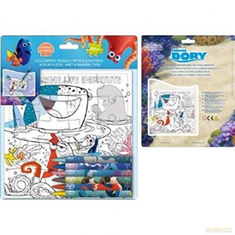 Puzzle do kolorowania - Gdzie jest Dory blister [PUZZLE]