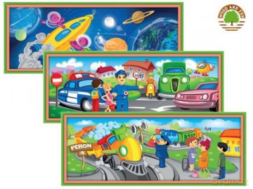 Puzzle drewniane panoramiczne 24el [PUZZLE]