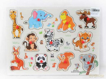Puzzle drewniane Safari BPUZ5492 [PUZZLE]