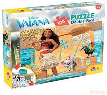 Puzzle dwustronne 108 el. Vaiana 57108 [PUZZLE]