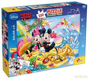 Puzzle dwustronne 250 el. Minnie Mouse on The Park 48076 [PUZZLE]