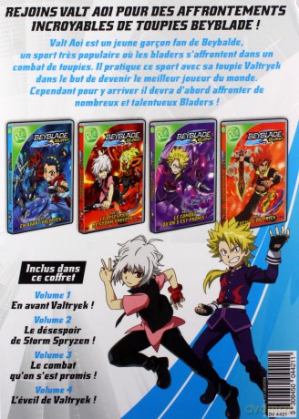 Beyblade Burst Season 1 vol 1 [4DVD]