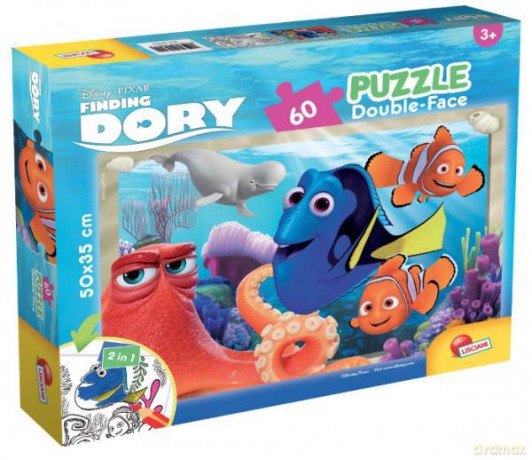 Puzzle dwustronne 60 el. Dory 56910 [PUZZLE]