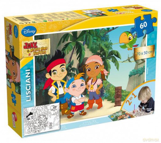 Puzzle dwustronne 60 el. Jake 46584 [PUZZLE]