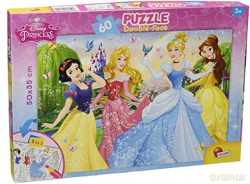 Puzzle dwustronne 60 el. Księżniczki 47901 [PUZZLE]