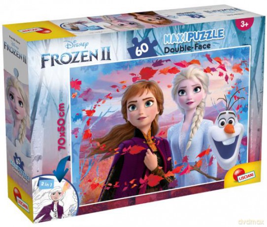 Puzzle dwustronne 60 el. Maxi Frozen 2 72286 [PUZZLE]