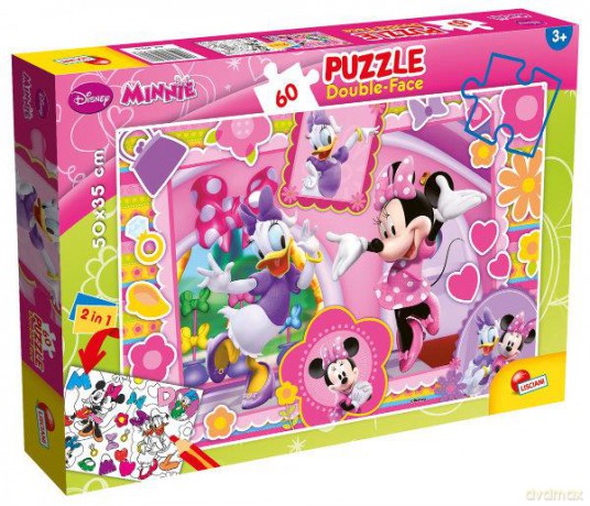 Puzzle dwustronne 60 el. Minnie 47918 [PUZZLE]