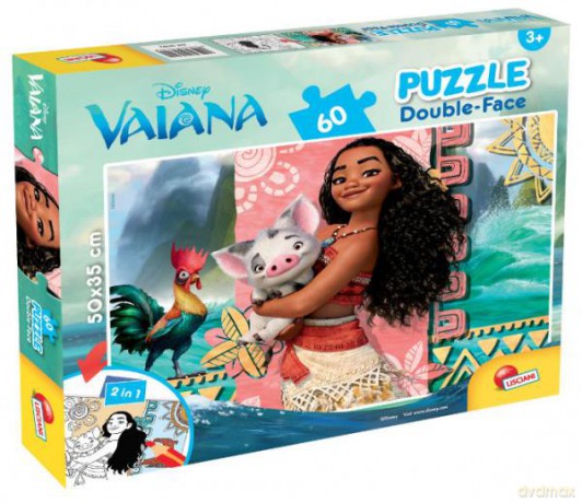 Puzzle dwustronne 60 el. Vaiana 57092 [PUZZLE]