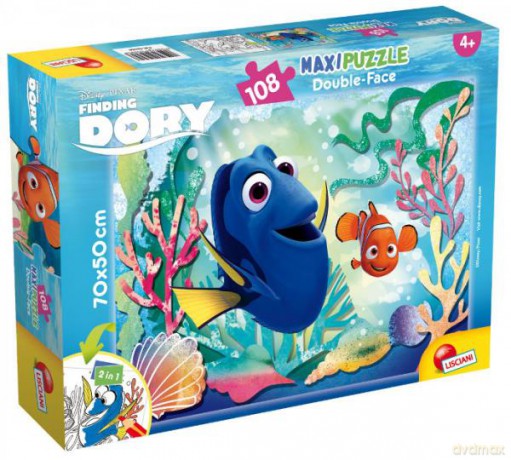 Puzzle dwustronne Maxi 108 el. Dory 56958 [PUZZLE]