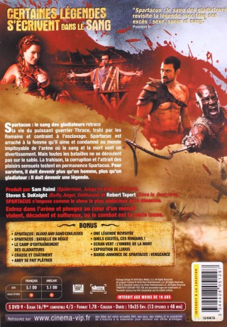 Spartacus: Blood and Sand Season 1 (Spartakus: Krew i piach) [BOX] [5DVD]