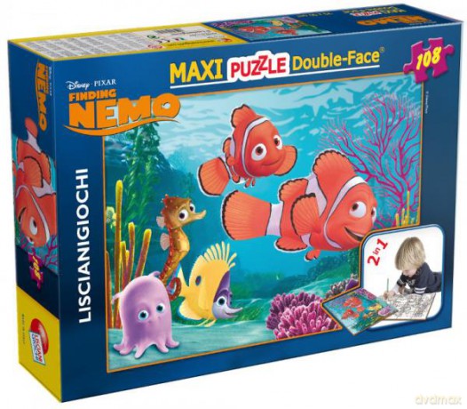Puzzle dwustronne MAXI 108 el. Nemo. [PUZZLE]