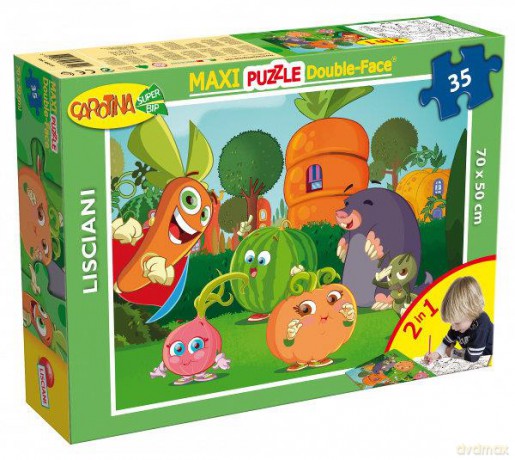 Puzzle dwustronne Maxi 35 el. Carotina 46515 [PUZZLE]