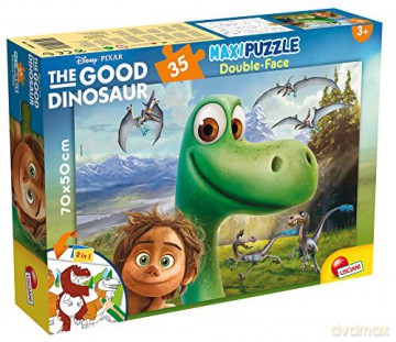 Puzzle dwustronne maxi 35 el. Dobry Dinozaur [PUZZLE]