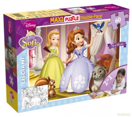 Puzzle dwustronne Maxi 60 el. Sofia 46560 [PUZZLE]