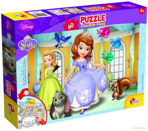 Puzzle dwustronne Plus 60 el. Jej Wysokość Zosia 52073 [PUZZLE]