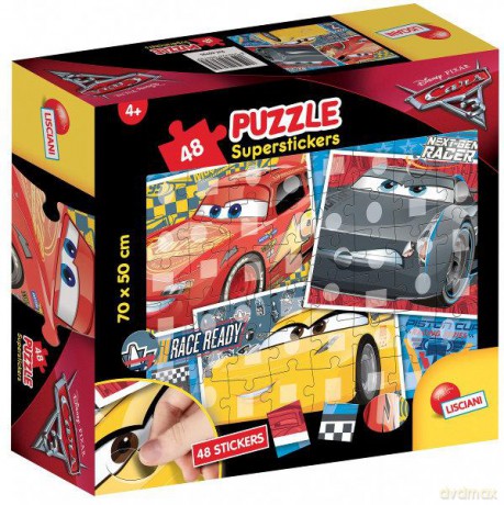 Puzzle Supersticers 48 Cars 3 [PUZZLE]