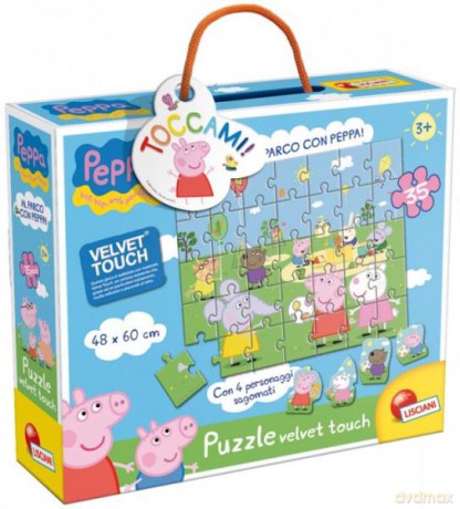 Puzzle Velvet Touch Świnka Peppa 43439 [PUZZLE]
