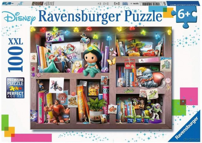 RAVENSBURGER 100 el. XXL Disney bohaterowie 104109 [PUZZLE]
