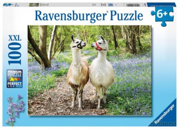 RAVENSBURGER 100 el. XXL Przyjaźń zwierząt 129416 [PUZZLE]