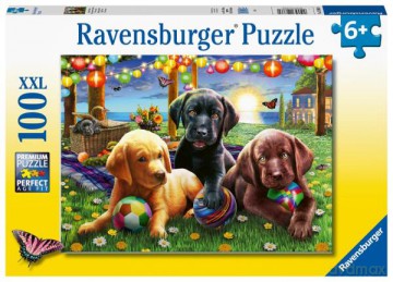 RAVENSBURGER 100 el. XXL Psy 128860 [PUZZLE]