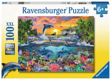 RAVENSBURGER 100 el. XXL Tropikalny raj 109500 [PUZZLE]