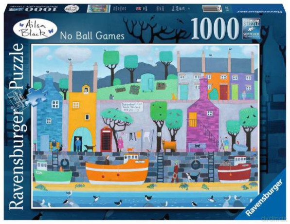 RAVENSBURGER 1000 el. Ailsa Black No Ball Games 164271 [PUZZLE]