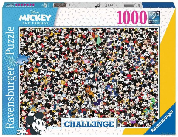 RAVENSBURGER 1000 el. Challenge Myszka Miki 167449 [PUZZLE]