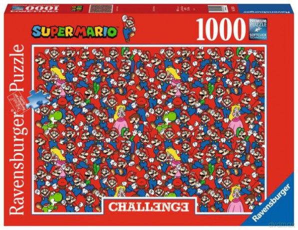 RAVENSBURGER 1000 el. Challenge Super Mario Bros 165254 [PUZZLE]
