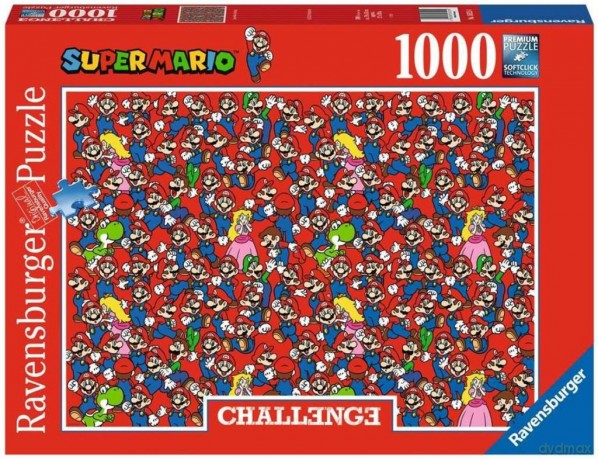 RAVENSBURGER 1000 el. Challenge Super Mario Bros 165254 [PUZZLE]