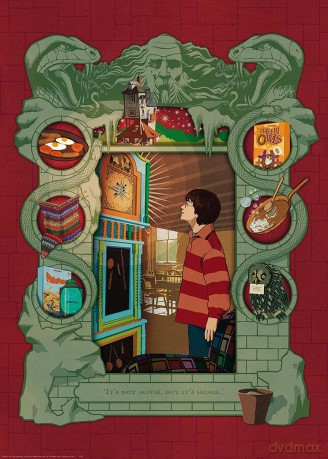 RAVENSBURGER 1000 el. Harry Potter e rodzinie Weasleyów 165162 [PUZZLE]