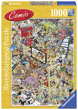 RAVENSBURGER 1000 el. Komiczne Hollywood 149858 [PUZZLE]
