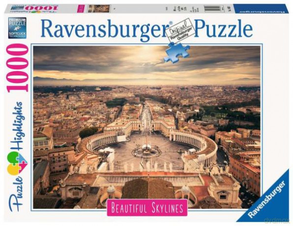 RAVENSBURGER 1000 el. Rzym 140824 [PUZZLE]