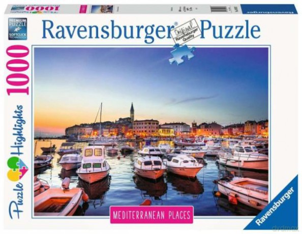 RAVENSBURGER 1000 el. Śródziemnomorska Chorwacja 149797 [PUZZLE]