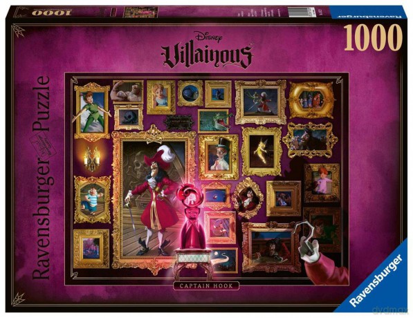 RAVENSBURGER 1000 el. Villainous Kapitan Hook 150229 [PUZZLE]