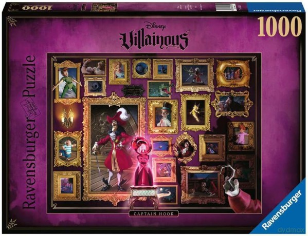 RAVENSBURGER 1000 el. Villainous Kapitan Hook 150229 [PUZZLE]