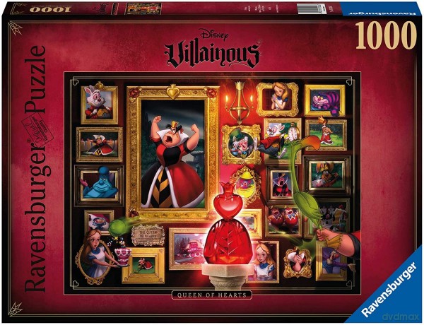 RAVENSBURGER 1000 el. Villainous Krółowa Kier 150267 [PUZZLE]