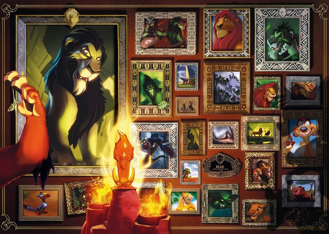 RAVENSBURGER 1000 el. Villainous. Skaza 165247 [PUZZLE]