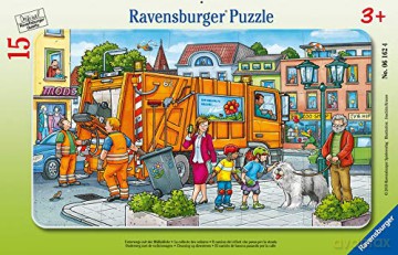 RAVENSBURGER 15 el. Śmieciarka 061624 [PUZZLE]