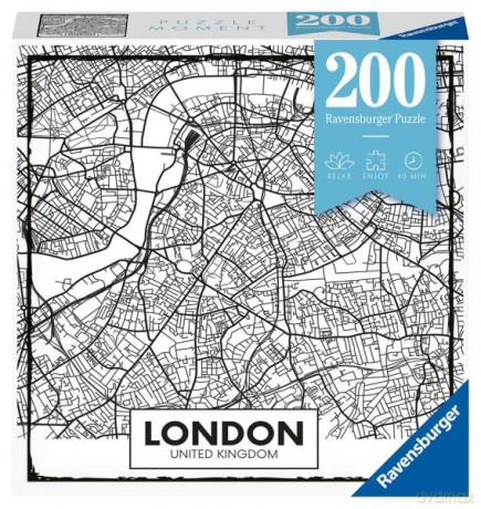 RAVENSBURGER 200 el. Moment: Londyn mapa 129638 [PUZZLE]