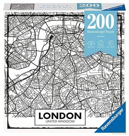 RAVENSBURGER 200 el. Moment: Londyn mapa 129638 [PUZZLE]